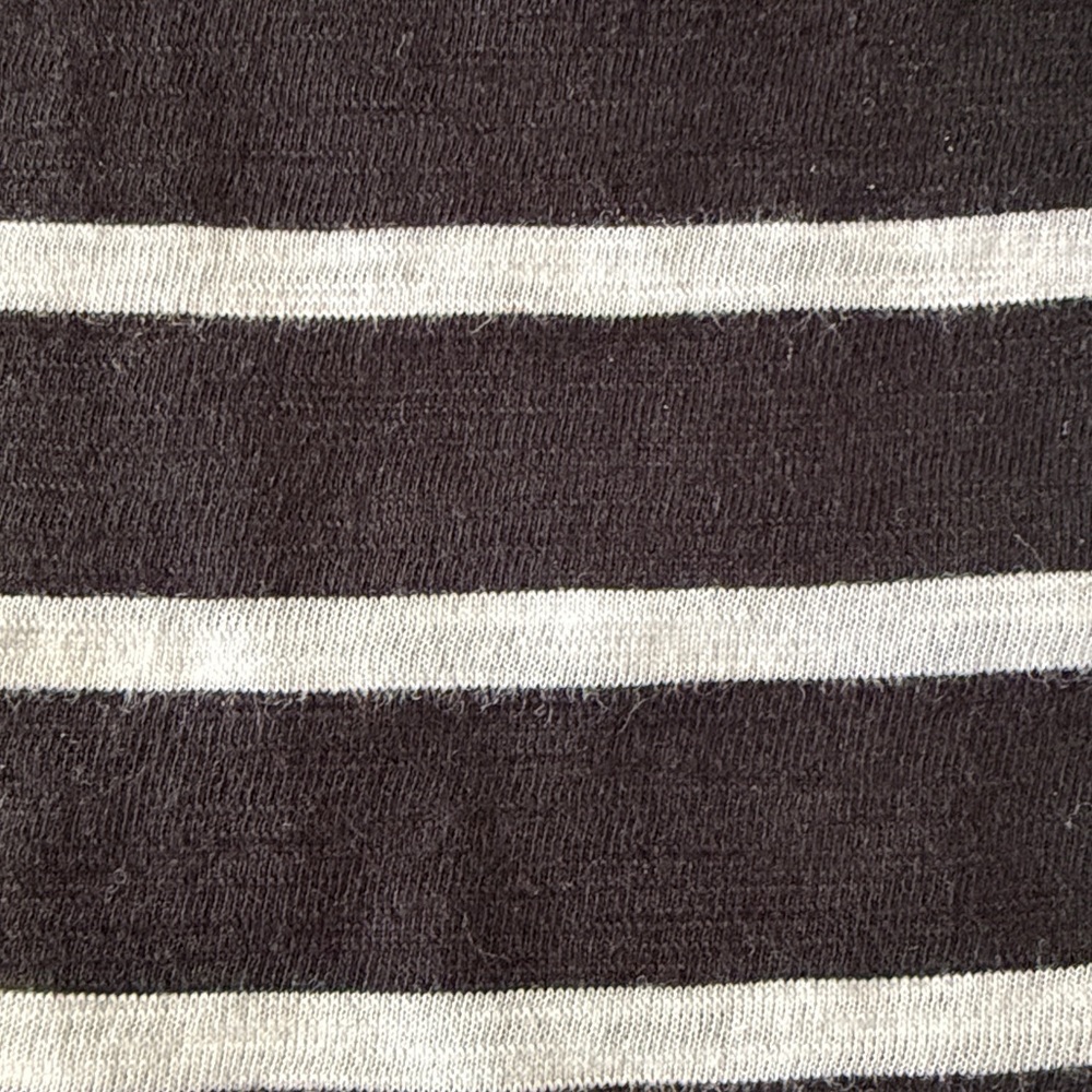 WHBM Striped Long Sleeve T-Shirt - Picture 3 of 8